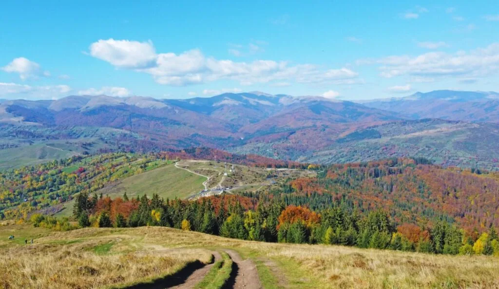 Peisaj rural din Valea Doftanei