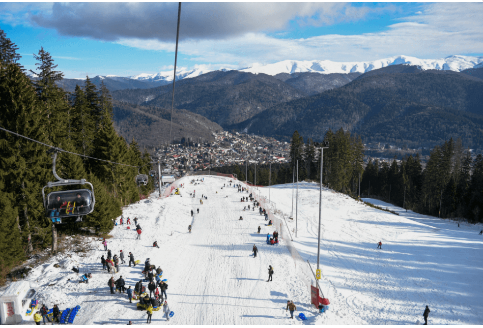 Teleschiul Kalinderu și domeniul schiabil din Bușteni