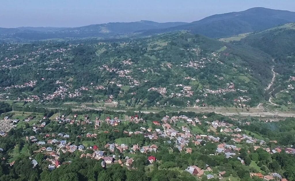Comarnic la intrarea în Valea Prahovei