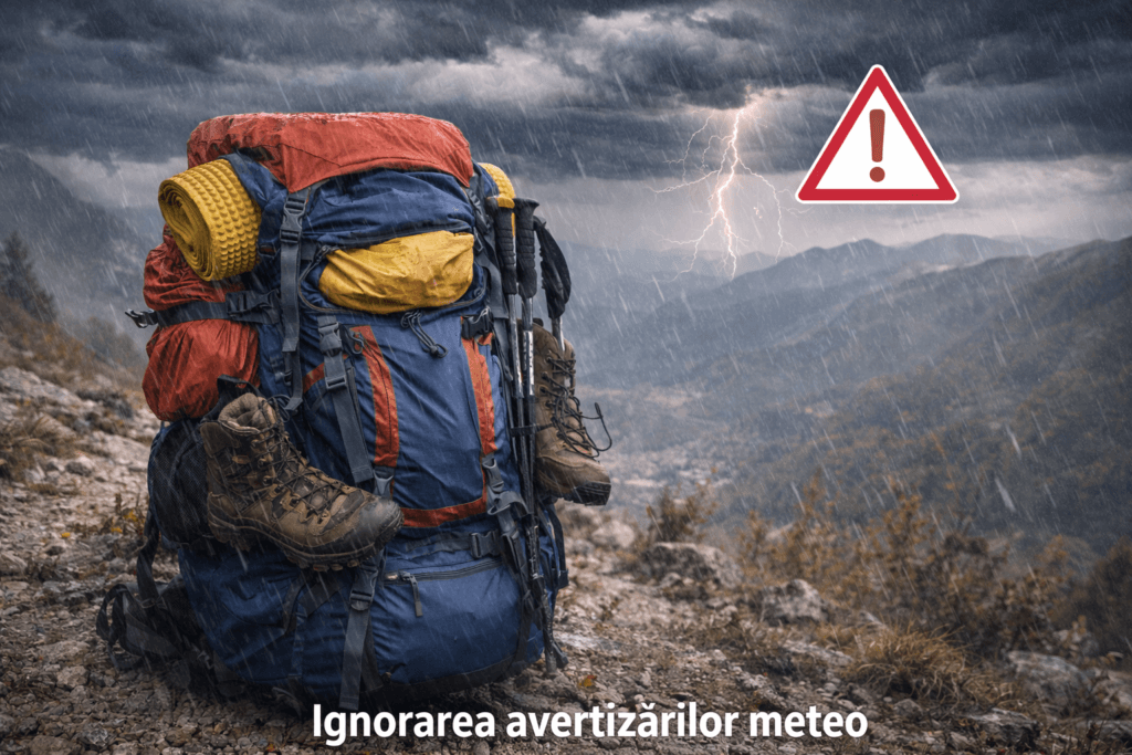 Greșeli frecvente în pregătirea rucsacului pentru munte