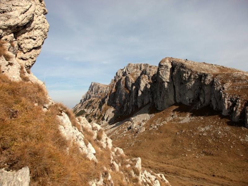 Platoul Bucegi, potrivit pentru ture montane cu vreme bună