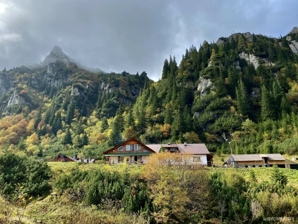 Gura Diham area on the longer Bucsoiu approach to Omu Peak