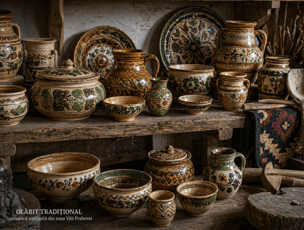Olărit tradițional – ceramică smălțuită din Valea Prahovei