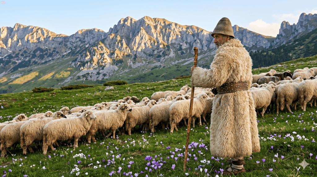 Transhumanța oilor în Bucegi – tradiție pastorală veche