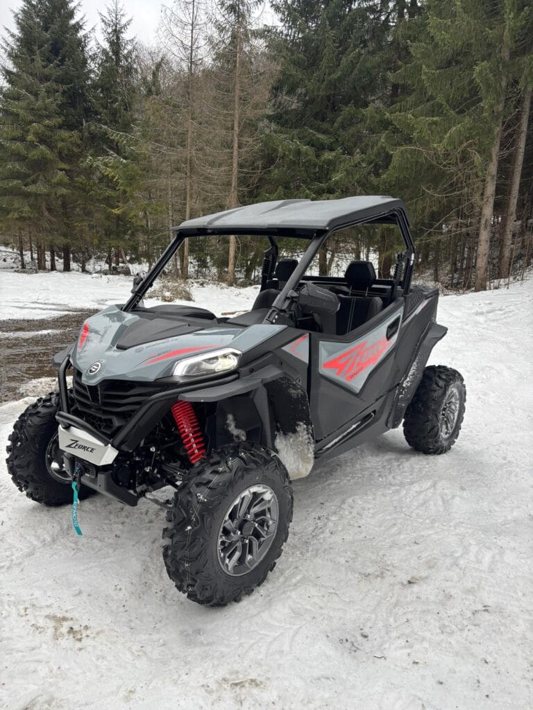 Activitate ATV în zona Azuga