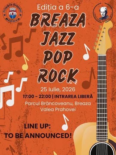 Concert în aer liber la Breaza Jazz Pop Rock Festival